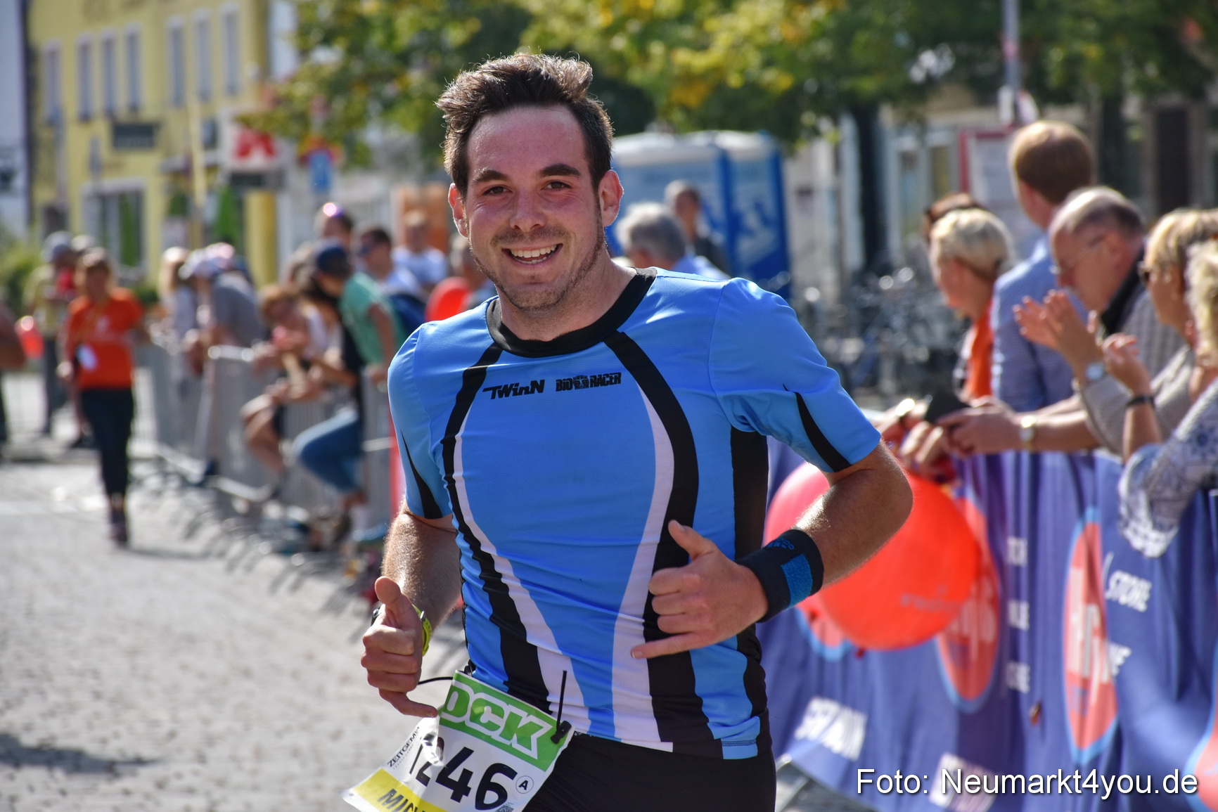 Stadtlauf Neumarkt Zieleinlauf 2019 0909