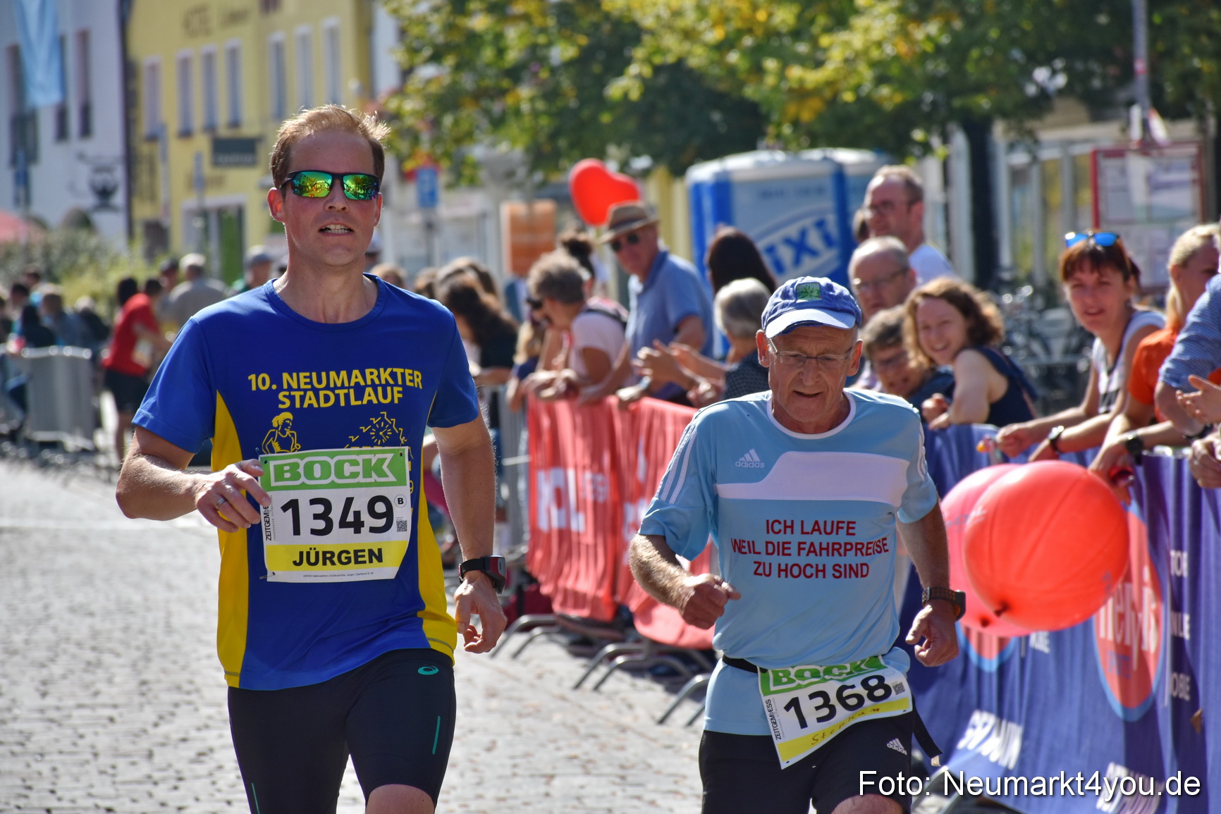 Stadtlauf Neumarkt Zieleinlauf 2019 0925