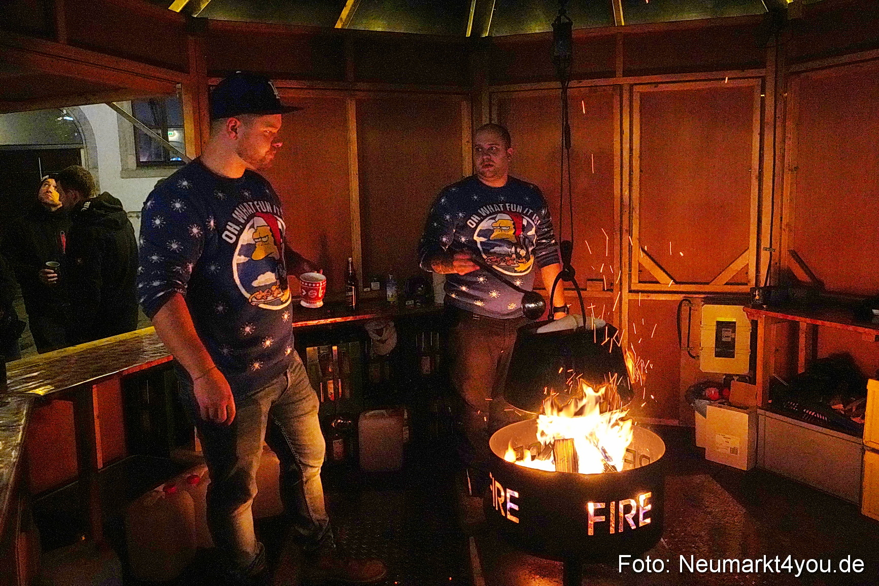Weihnachtsmarkt Neumarkt Eroeffnung 0073