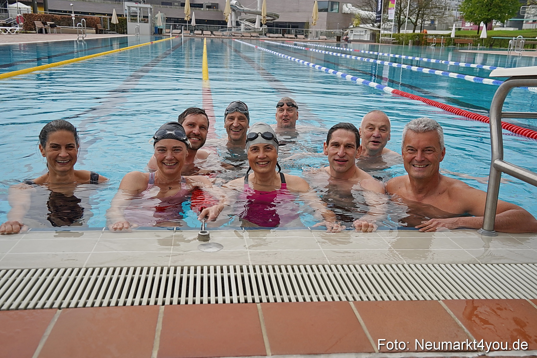Anschwimmen Im Freibad Neumarkt 2023