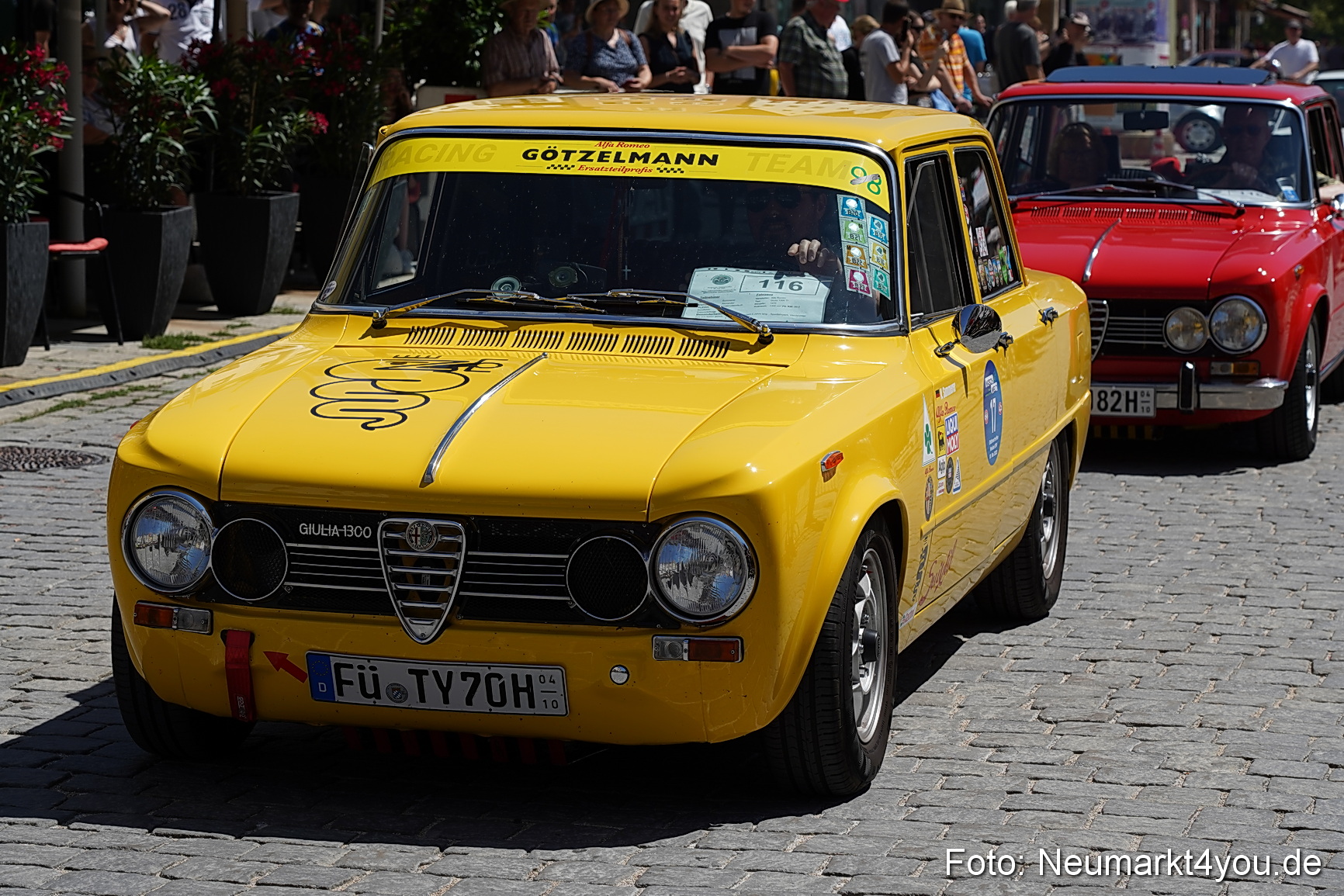 Oldtimertreffen Neumarkt Start der Ausfahrt 2023 0109