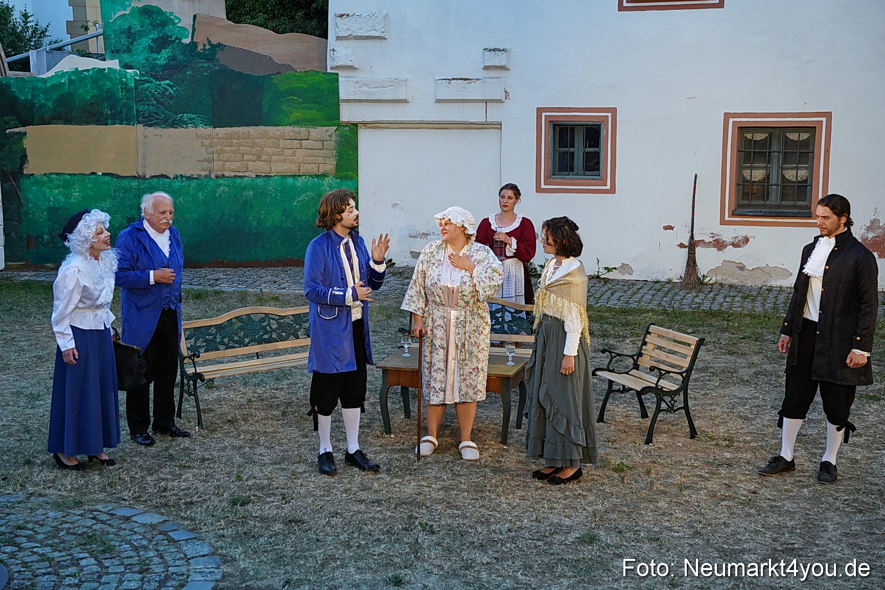 Die eingebildete Kranke Schloss Spiele Neumarkt 2025 0036