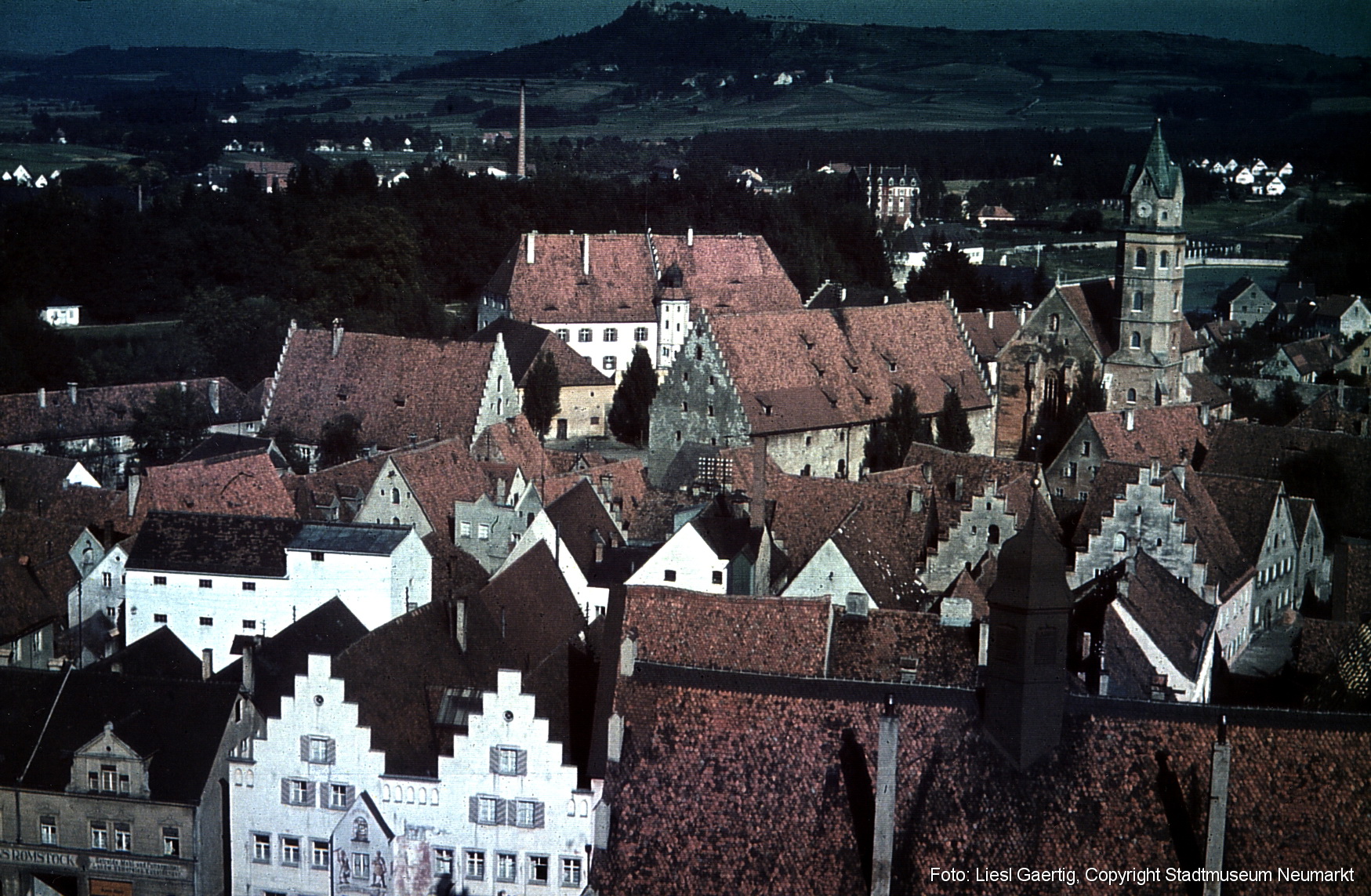 Hofplan von der Johanniskirche