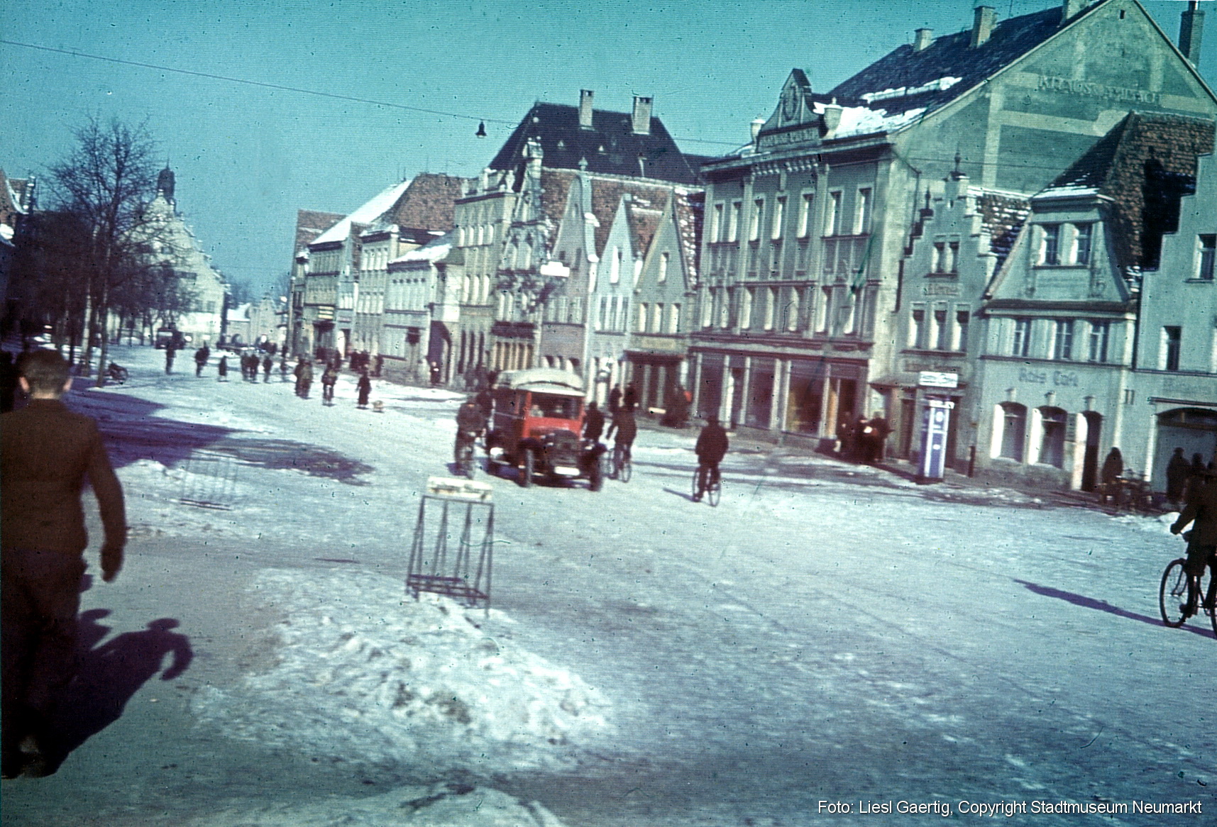 Oberer Markt im Winter
