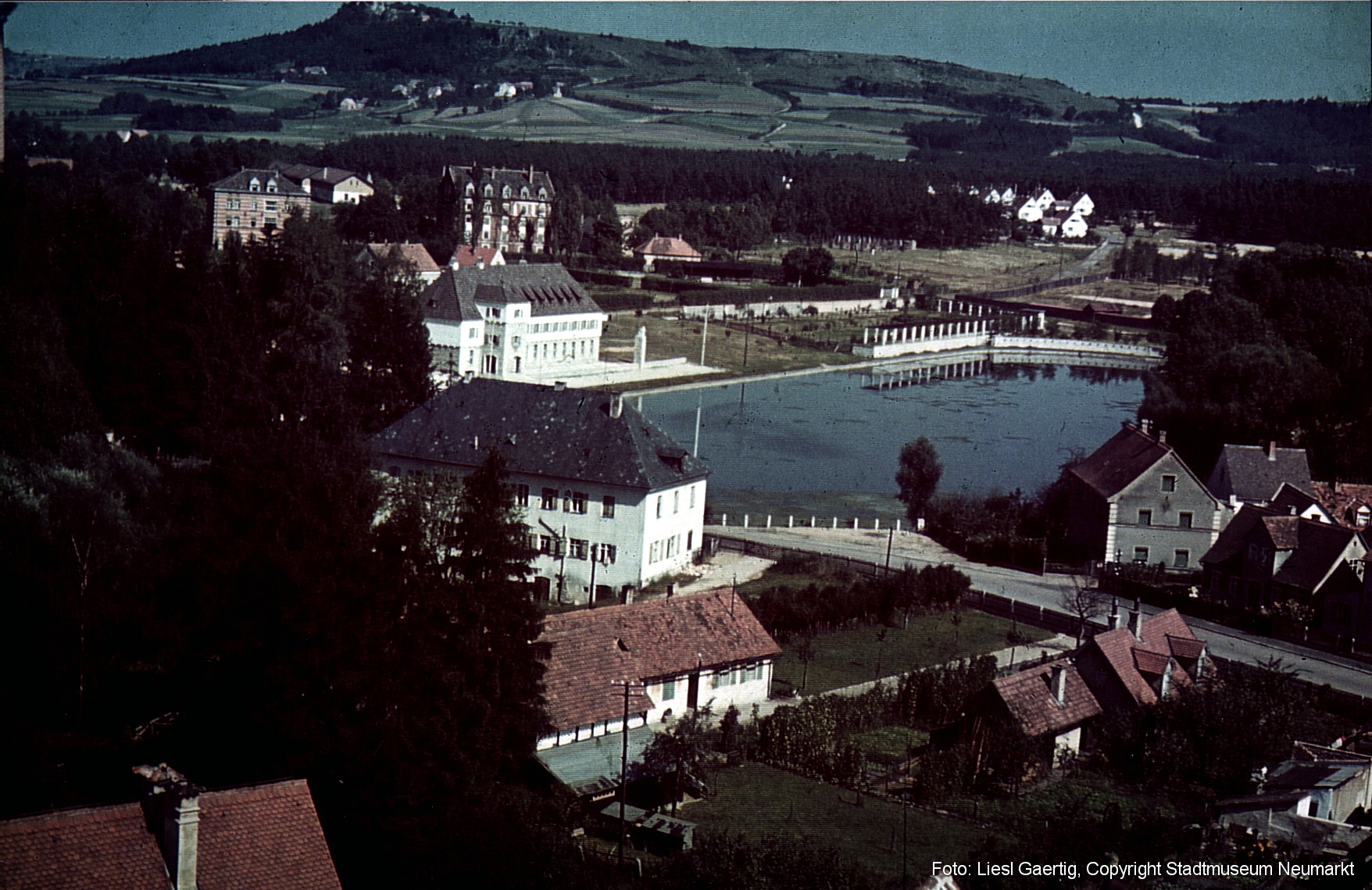 Schlossweiher Turm Hofkirche